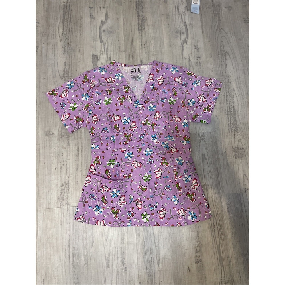 NWT women's Beverly Hills scrub small